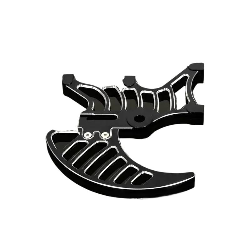 HUISI Hinterer Bremsscheiben-Kettenrad-Bremssattelschutz, passend for Surron Light Bee XS Sur-ron Segway X160 Sur-ron Segway X260 (Size : Black) von HUISI
