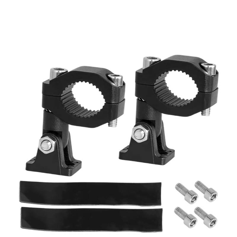 HUISI Motorrad Nebel Lampe Supporter Scheinwerfer Halterung Fit for BMW R1200GS Motorrad Nebel Licht Halterung Scheinwerfer Halter Motos Accesorios(Aluminium Alloy) von HUISI