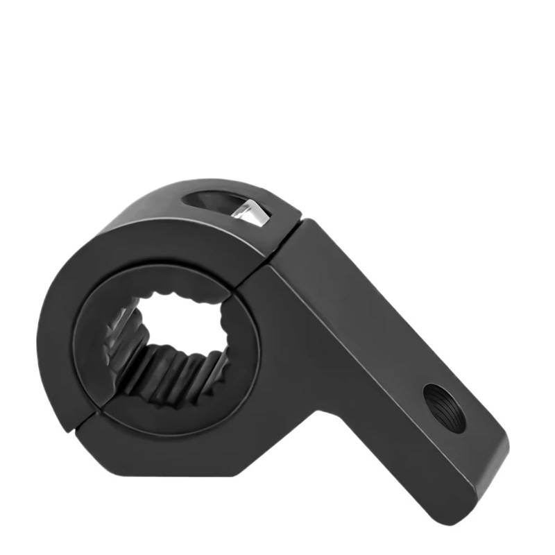 HUISI Motorrad Scheinwerfer Lampenhalter Halterung Einstellbare 19mm-26mm Motorrad Scheinwerfer Scheinwerfer Halterung Zubehör(2PCS Brackets) von HUISI