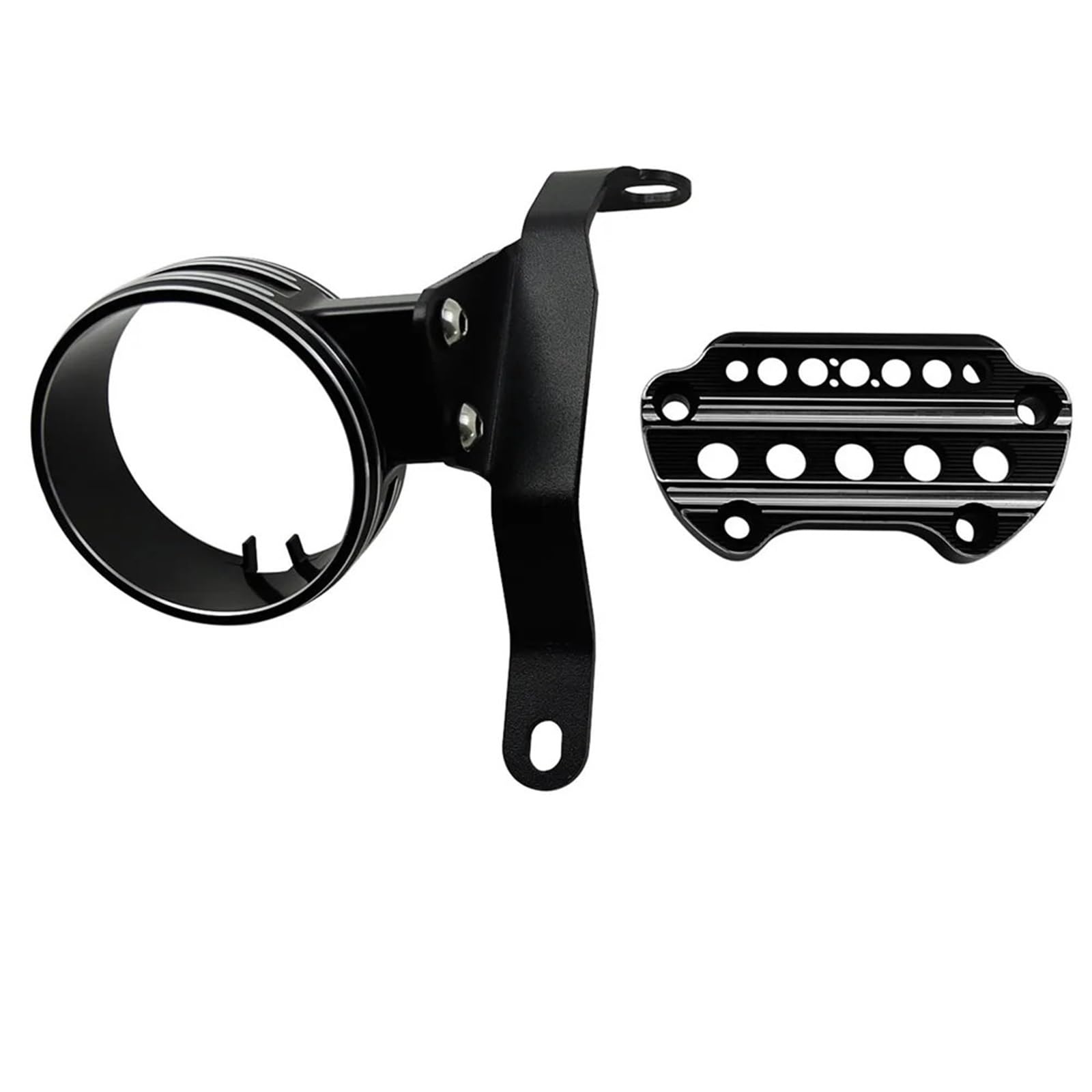 HUISI Motorrad Schwarz CNC Instrument Tachometer Halterung Fall Gehäuse Seite Montieren Umzug Abdeckung Fit for Harley Sportster XL 2004-2020 HUISI Motorrad Schwarz CNC Instrument Tachometer Halterung Fall Gehäuse Seite Montieren Umzug Abdeckung Fit for Harley Sportster XL 2004-2020 von HUISI