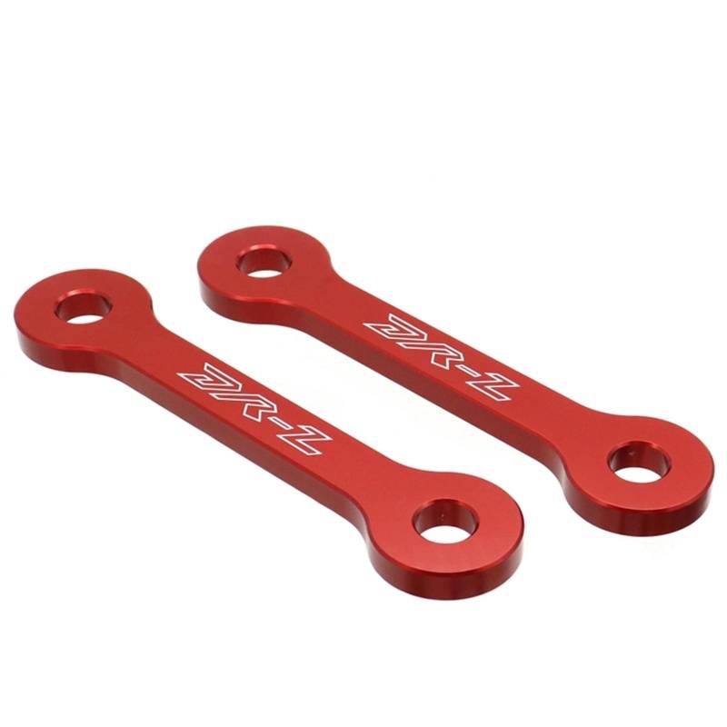 HUISI Motorrad Verknüpfung Senkung Link Kit Fit for Kawasaki KLX400 KLX 400 2000-2019 DRZ DR-Z 400 400E 400S 400SM 2000-2024 DRZ400(Red) von HUISI