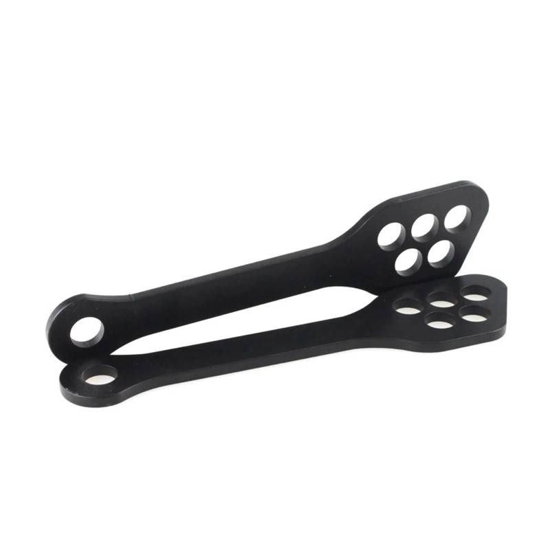 HUISI Motorradzubehör Einstellbare Federung Linkage Drop Link Tieferlegungssatz Passend for Kawasaki ZX6R ZX9R ZX10R ZX12R ZX-6RR ZZR600(Black) von HUISI