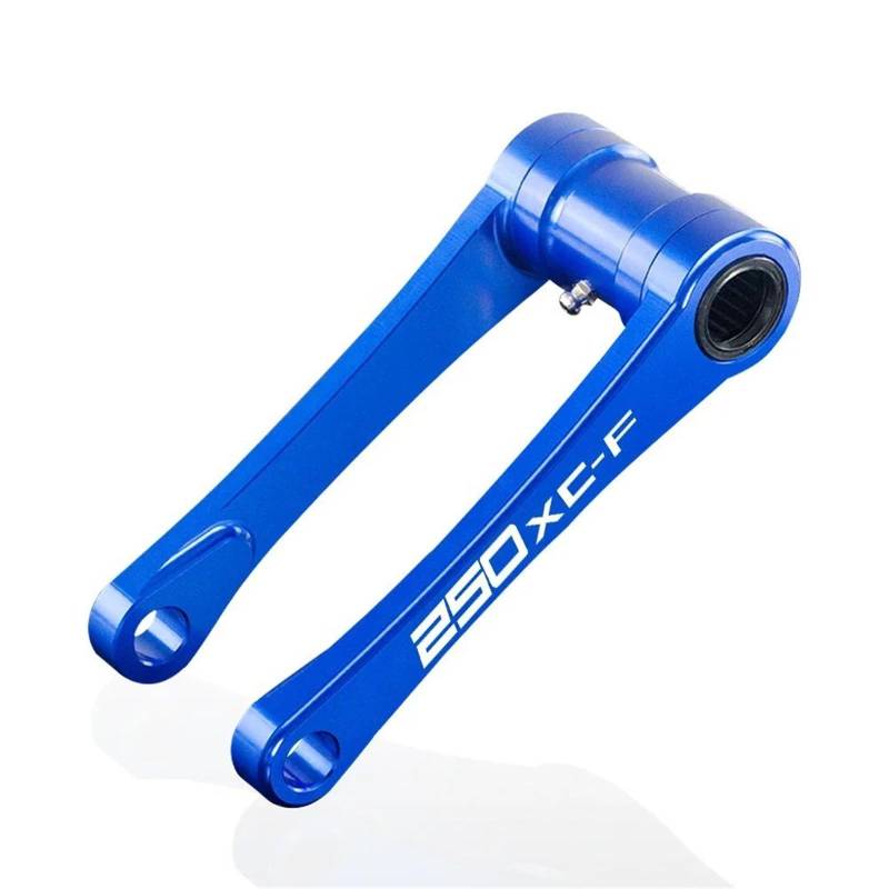 HUISI Motorradzubehör Einstellbarer Tieferlegungssatz Link Fit for KTM 250 350 450 XC-F XCF 250XC-F 350XC-F 450XC-F 2011 2012 2013-2021(250XC-F Blue) von HUISI