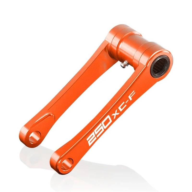 HUISI Motorradzubehör Einstellbarer Tieferlegungssatz Link Fit for KTM 250 350 450 XC-F XCF 250XC-F 350XC-F 450XC-F 2011 2012 2013-2021(250XC-F Orange) von HUISI