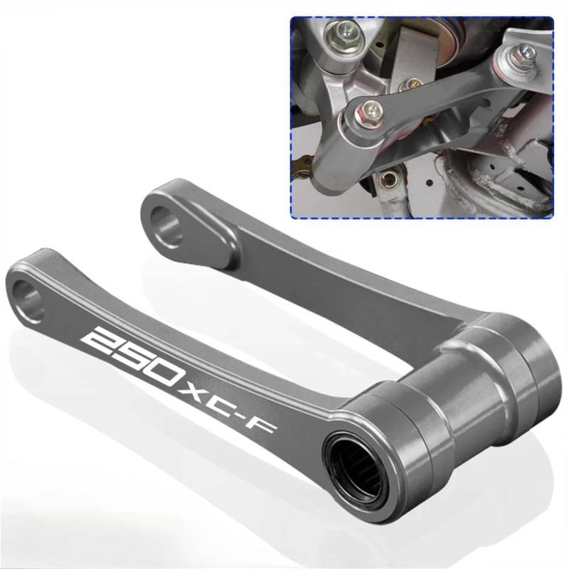 HUISI Motorradzubehör Einstellbarer Tieferlegungssatz Link Fit for KTM 250 350 450 XC-F XCF 250XC-F 350XC-F 450XC-F 2011 2012 2013-2021(450XC-F Blue) von HUISI