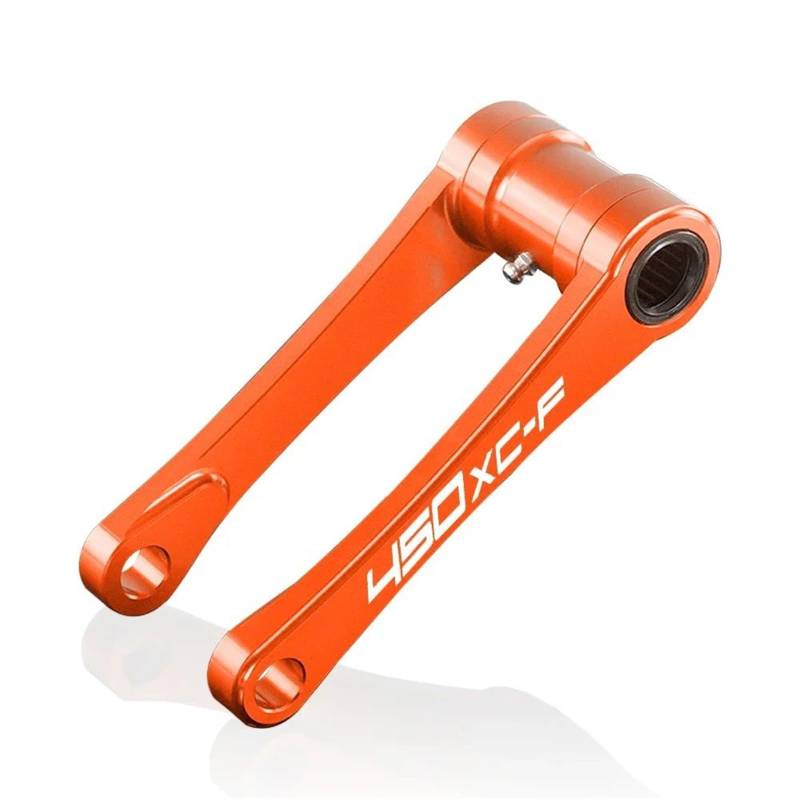 HUISI Motorradzubehör Einstellbarer Tieferlegungssatz Link Fit for KTM 250 350 450 XC-F XCF 250XC-F 350XC-F 450XC-F 2011 2012 2013-2021(450XC-F Orange) von HUISI