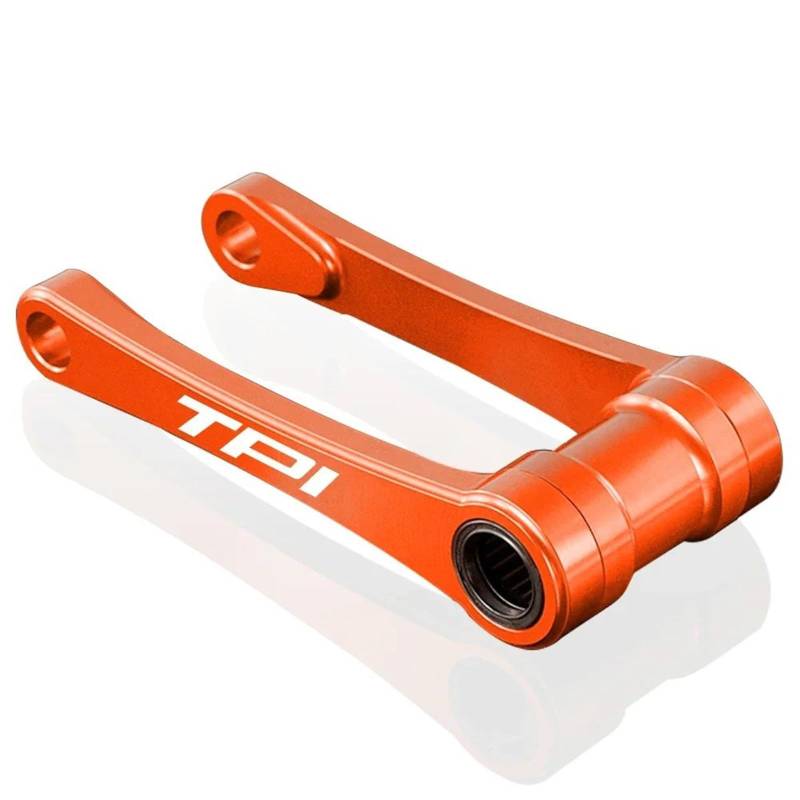 HUISI Motorradzubehör Motobike Anpassungs-Tieferlegungssatz Link 2012 2013 Passend for KTM 125 150 250 300 350 450 XC XC-F XC TPI 2011-2021(TPI Logo Orange) von HUISI