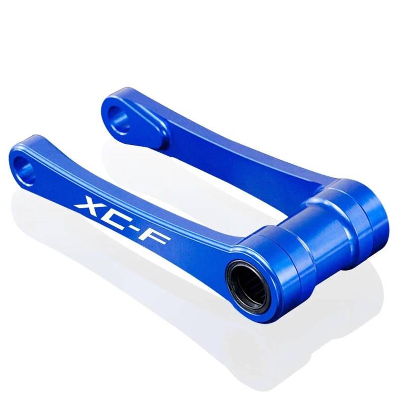 HUISI Motorradzubehör Motobike Anpassungs-Tieferlegungssatz Link 2012 2013 Passend for KTM 125 150 250 300 350 450 XC XC-F XC TPI 2011-2021(XC-F Logo Blue) von HUISI