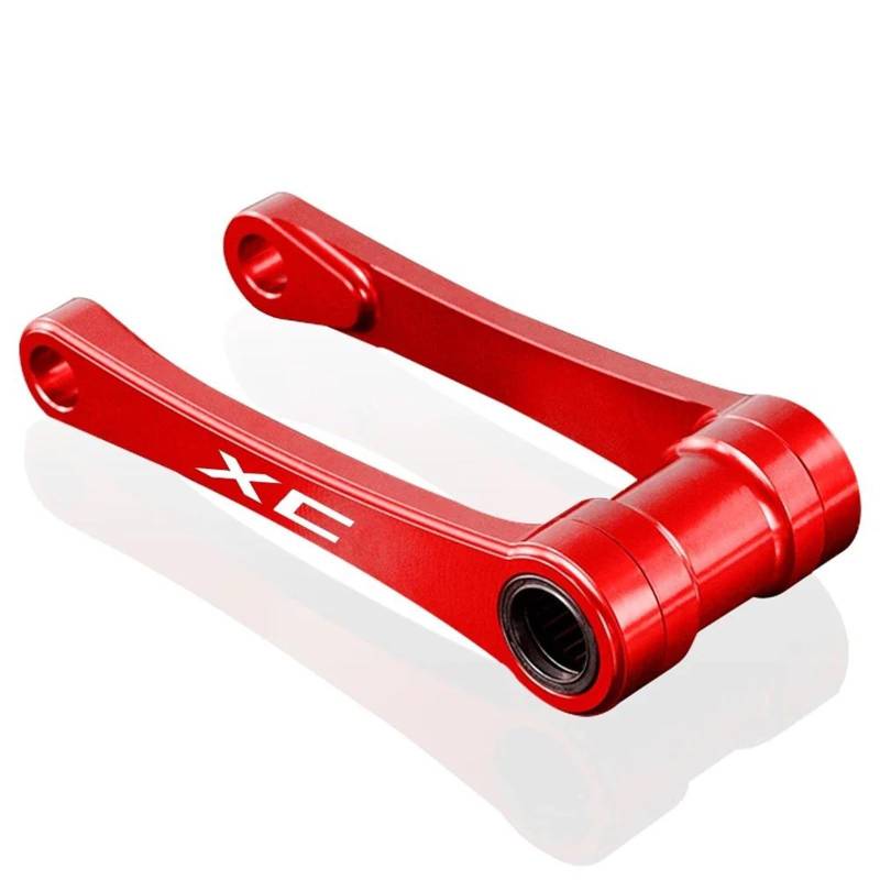 HUISI Motorradzubehör Motobike Anpassungs-Tieferlegungssatz Link 2012 2013 Passend for KTM 125 150 250 300 350 450 XC XC-F XC TPI 2011-2021(XC Logo Red) von HUISI