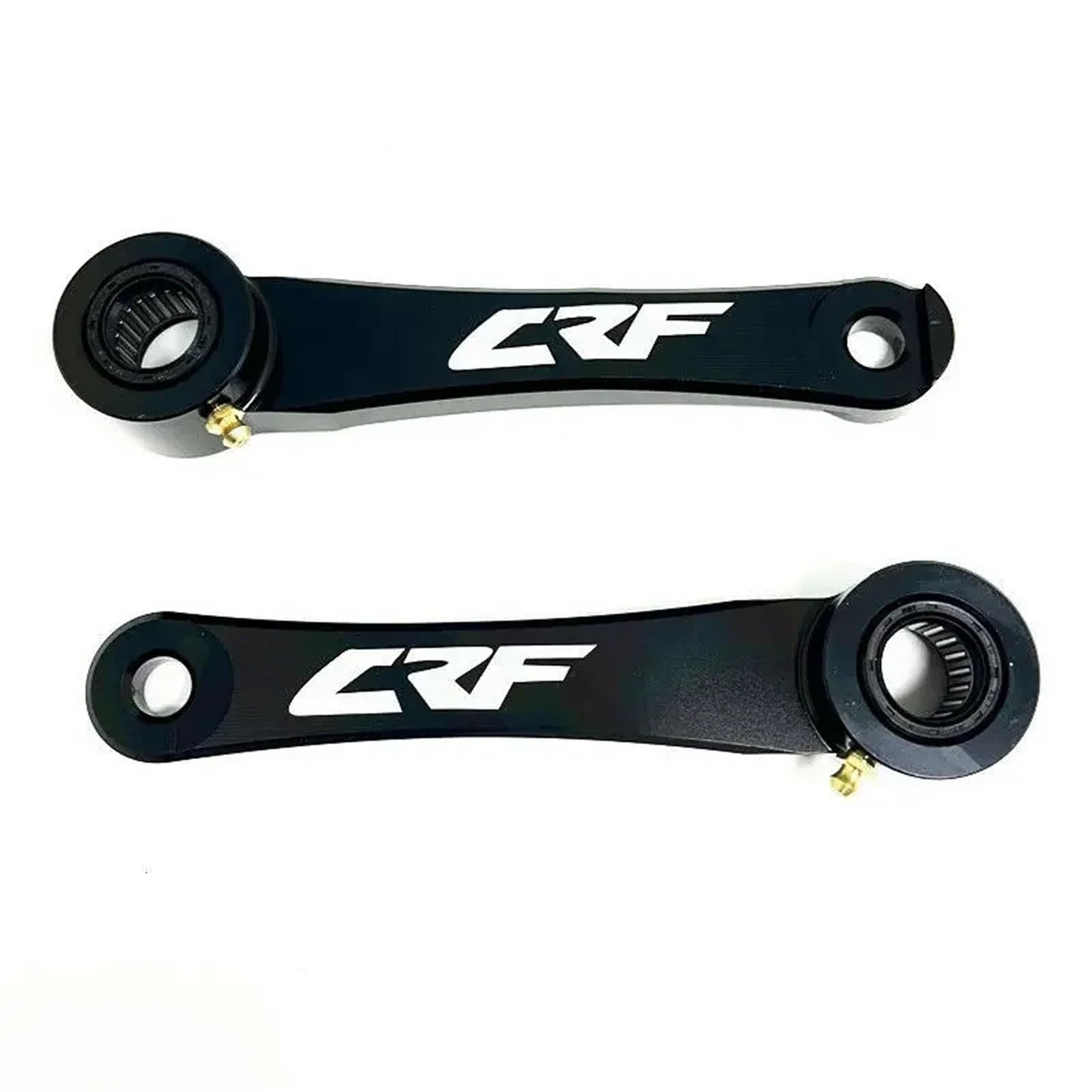 HUISI Passend for CRF 250R 250RX CRF250R CRF250RX 2019 2020 2021 2022 CRF LOGO CNC Rear Drop Tieferlegungssatz Einstellbare Federung(Black) von HUISI