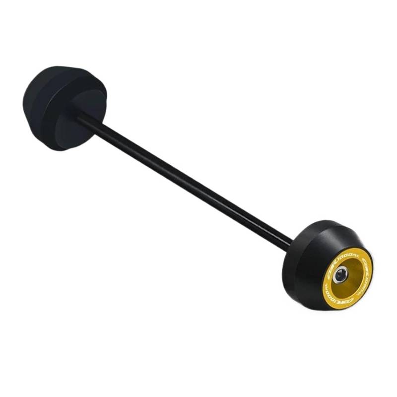Für HON&DA CBR1000RR 2008-2021 MotorcycleFront Rear Wheel Fork Slider Axle Crash Protector Cap(Gold,Vorne) von HUIWOR