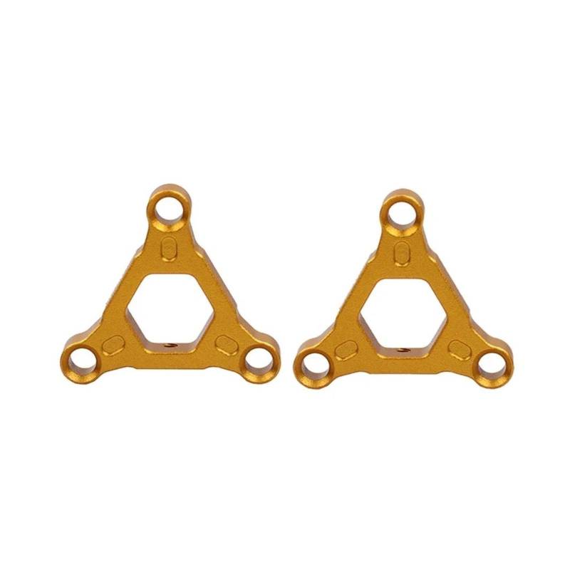 HUIWOR Motorrad Federgabelversteller Für KA&WASAKI ZX6R ZX636R 2003-2004 Motorrad CNC Federgabel Vorspannungseinsteller(Gold) von HUIWOR