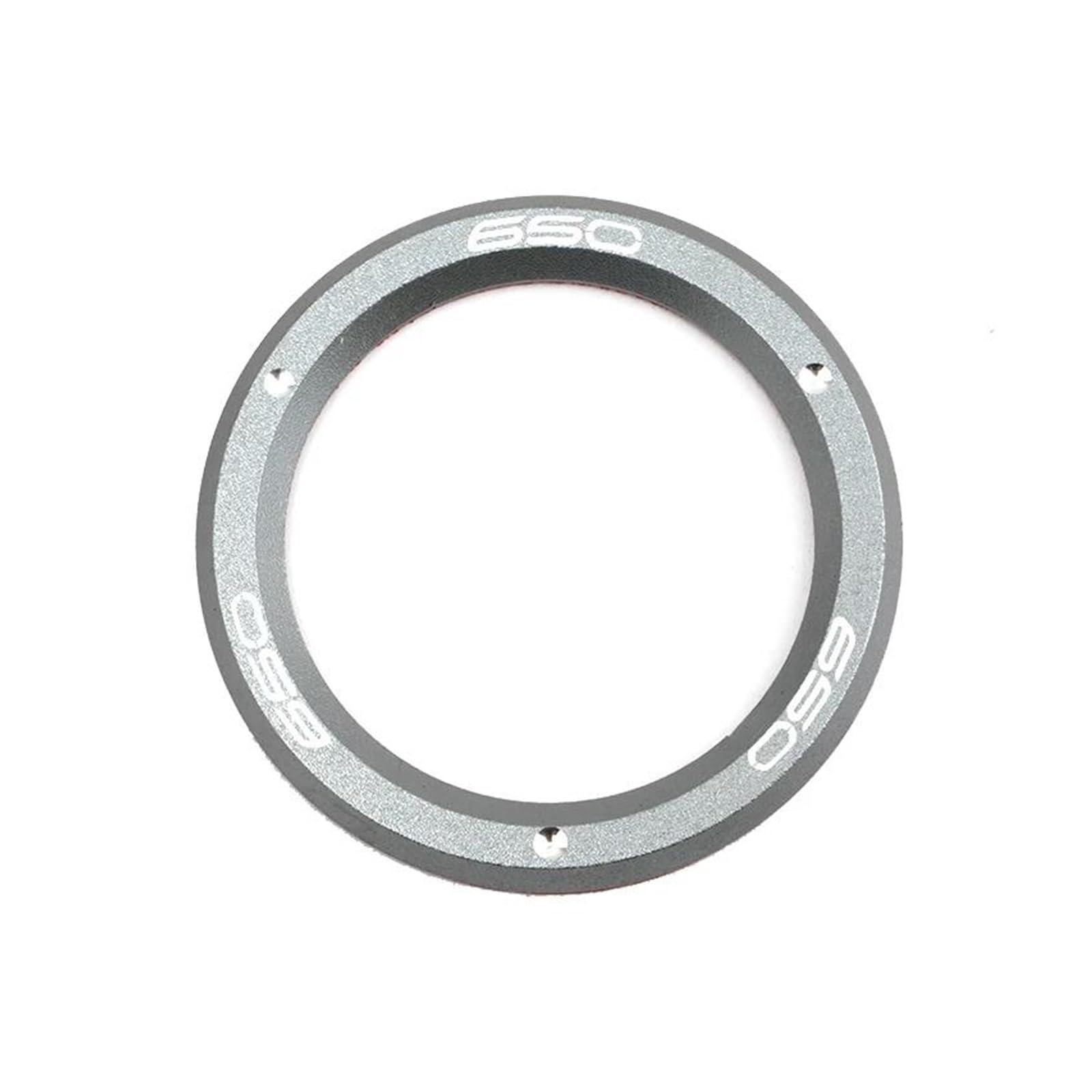 HUIWOR Motorrad Zündschalter Ringabdeckung Für KA&WASAKI Für Ninja Z650 Z 650 2016-2024 Motorrad Zündschloss Abdeckung Schlüsselanhänger(Gris) von HUIWOR