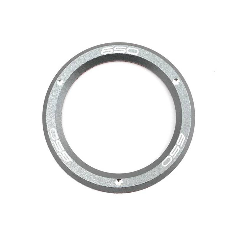 HUIWOR Motorrad Zündschalter Ringabdeckung Für KA&WASAKI Für Ninja Z650 Z 650 2016-2024 Motorrad Zündschloss Abdeckung Schlüsselanhänger(Gris) von HUIWOR