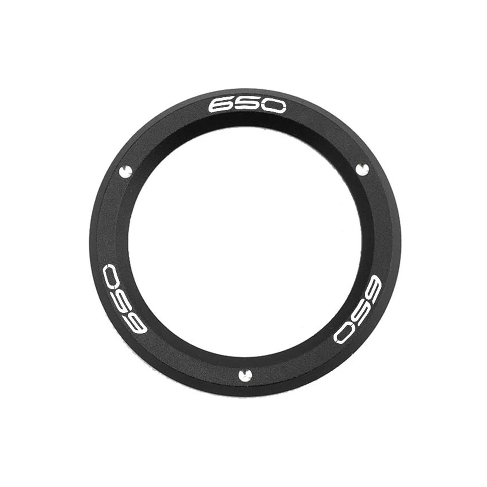 HUIWOR Motorrad Zündschalter Ringabdeckung Für KA&WASAKI Für Ninja Z650 Z 650 2016-2024 Motorrad Zündschloss Abdeckung Schlüsselanhänger(Schwarz) von HUIWOR