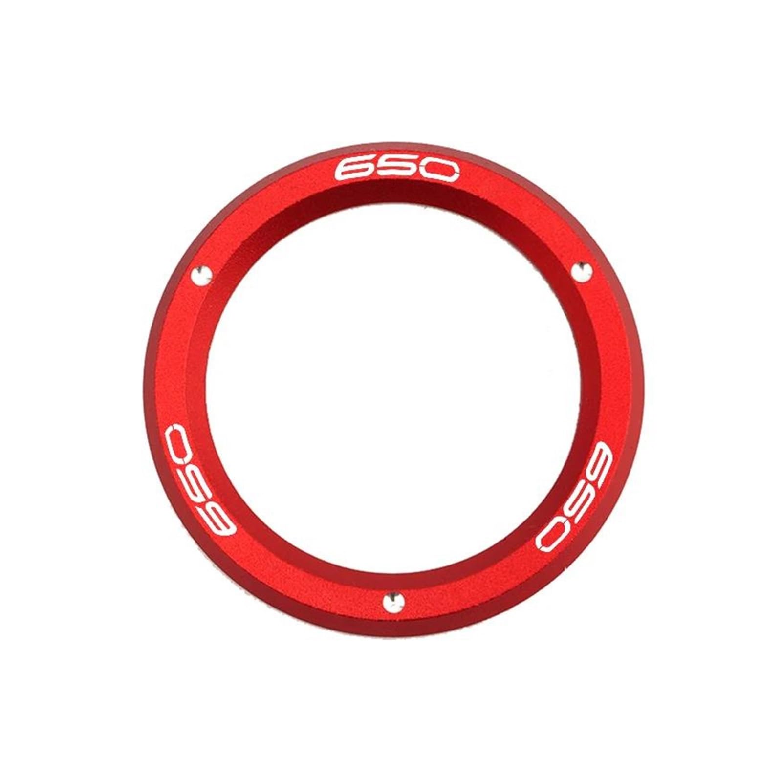 HUIWOR Motorrad Zündschalter Ringabdeckung Für KA&WASAKI Für Ninja Z650 Z 650 2016-2024 Motorrad Zündschloss Abdeckung Schlüsselanhänger(rot) von HUIWOR