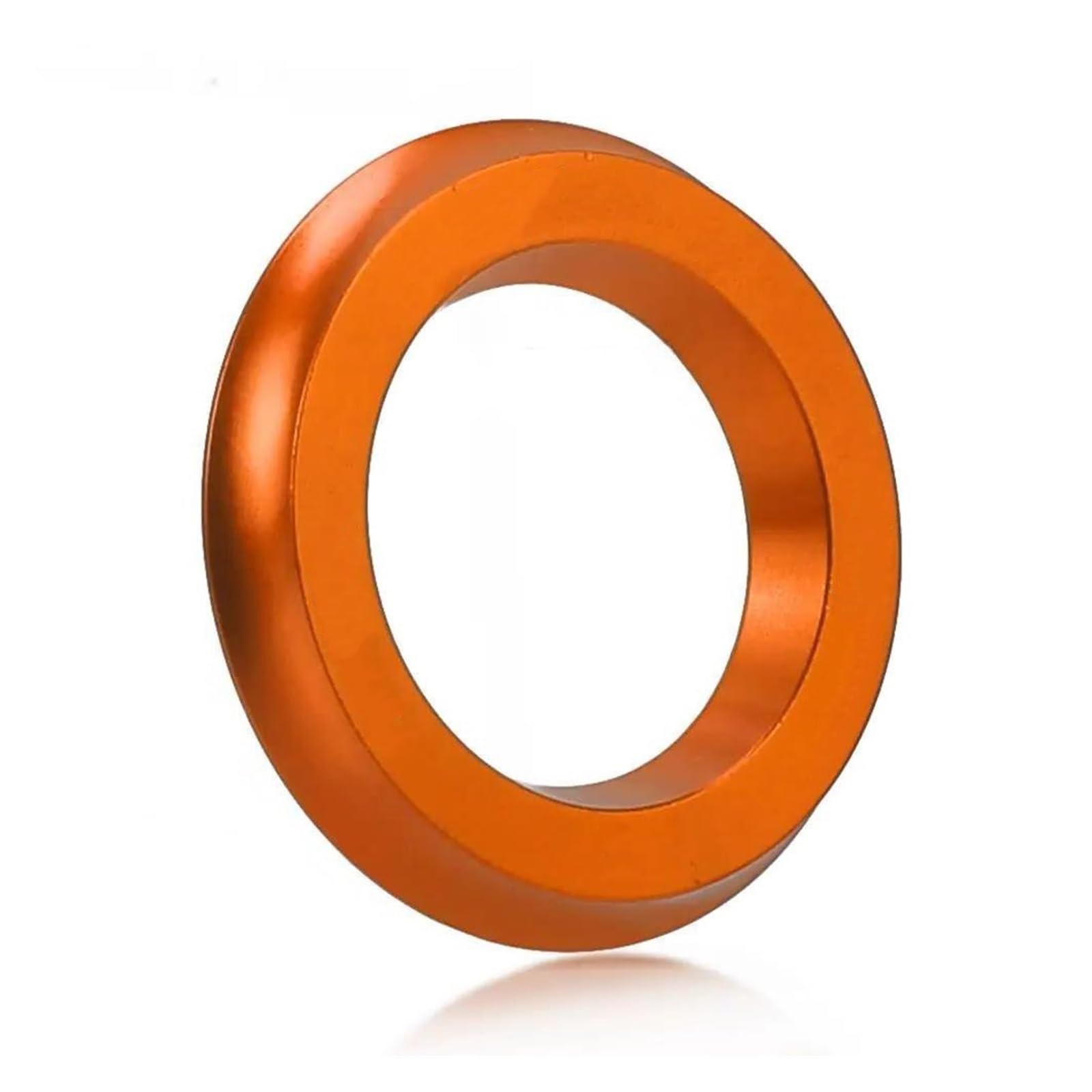HUIWOR Motorrad Zündschalter Ringabdeckung Für YA&MAHA Für Tracer 700 700GT 2015-2020 Motorrad Zündschloss Abdeckung Schlüsselanhänger(Orange) von HUIWOR