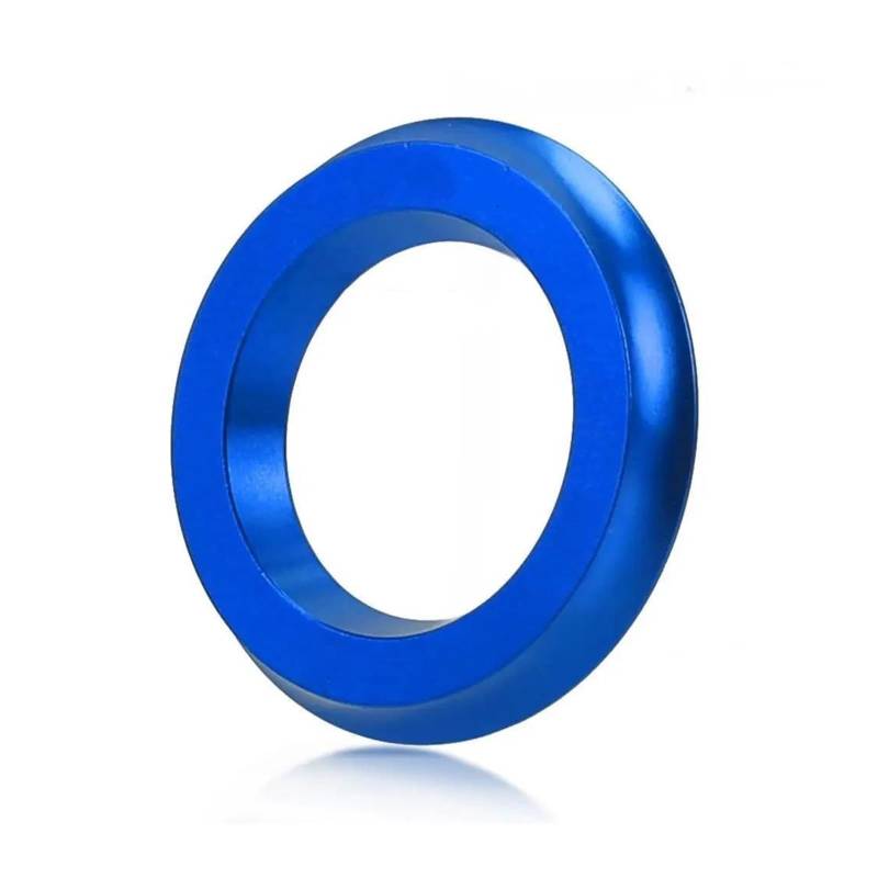 HUIWOR Motorrad Zündschalter Ringabdeckung Für YA&MAHA MT03 MT-03 MT25 MT-25 2015-2021 Motorrad Zündung Abdeckung Schlüssel Schalter Ring(Blau) von HUIWOR