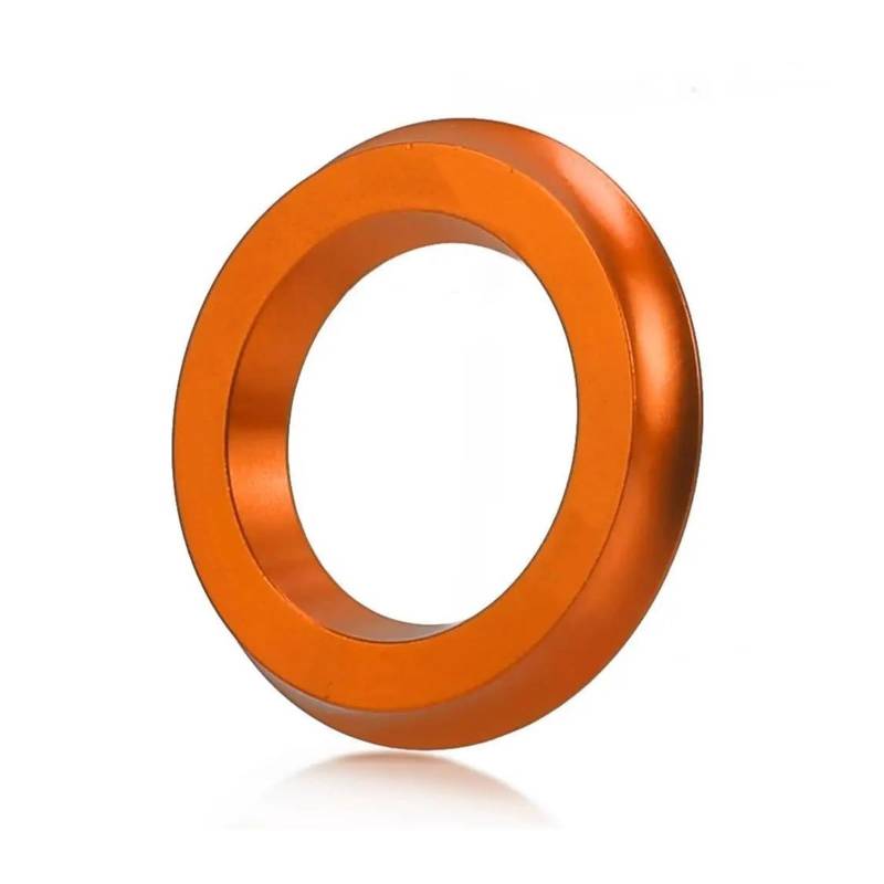 HUIWOR Motorrad Zündschalter Ringabdeckung Für YA&MAHA MT03 MT-03 MT25 MT-25 2015-2021 Motorrad Zündung Abdeckung Schlüssel Schalter Ring(Orange) von HUIWOR