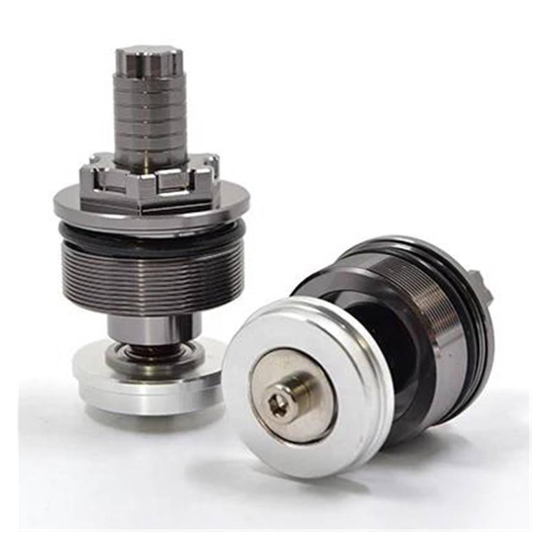 HUIWOR Vorspanner Gabelschrauben Für YA&MAHA MT03 2019 XT600 1990-2000 Motorrad Stoßdämpfer Vorne Schraube Abdeckung Vorspannung Einstellbare Gabel Bolzen(Gris) von HUIWOR