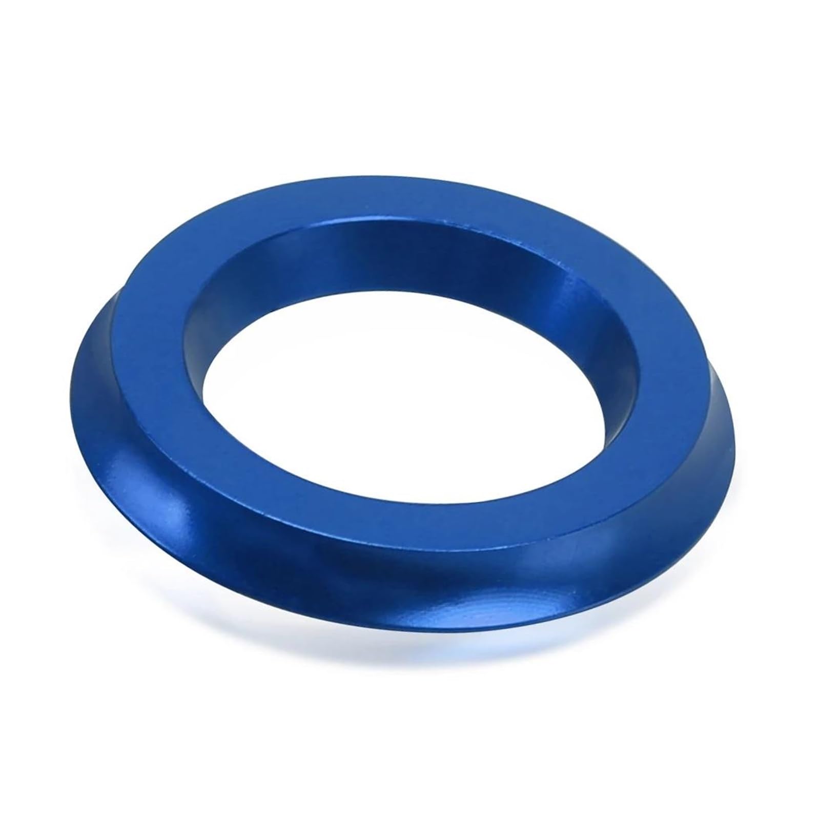 Motorrad Zündschalter Ringabdeckung Für HON&DA CBR600 F4i 2001-2007 Motorrad Zündschloss Abdeckung Schlüsselanhänger(Blau) von HUIWOR