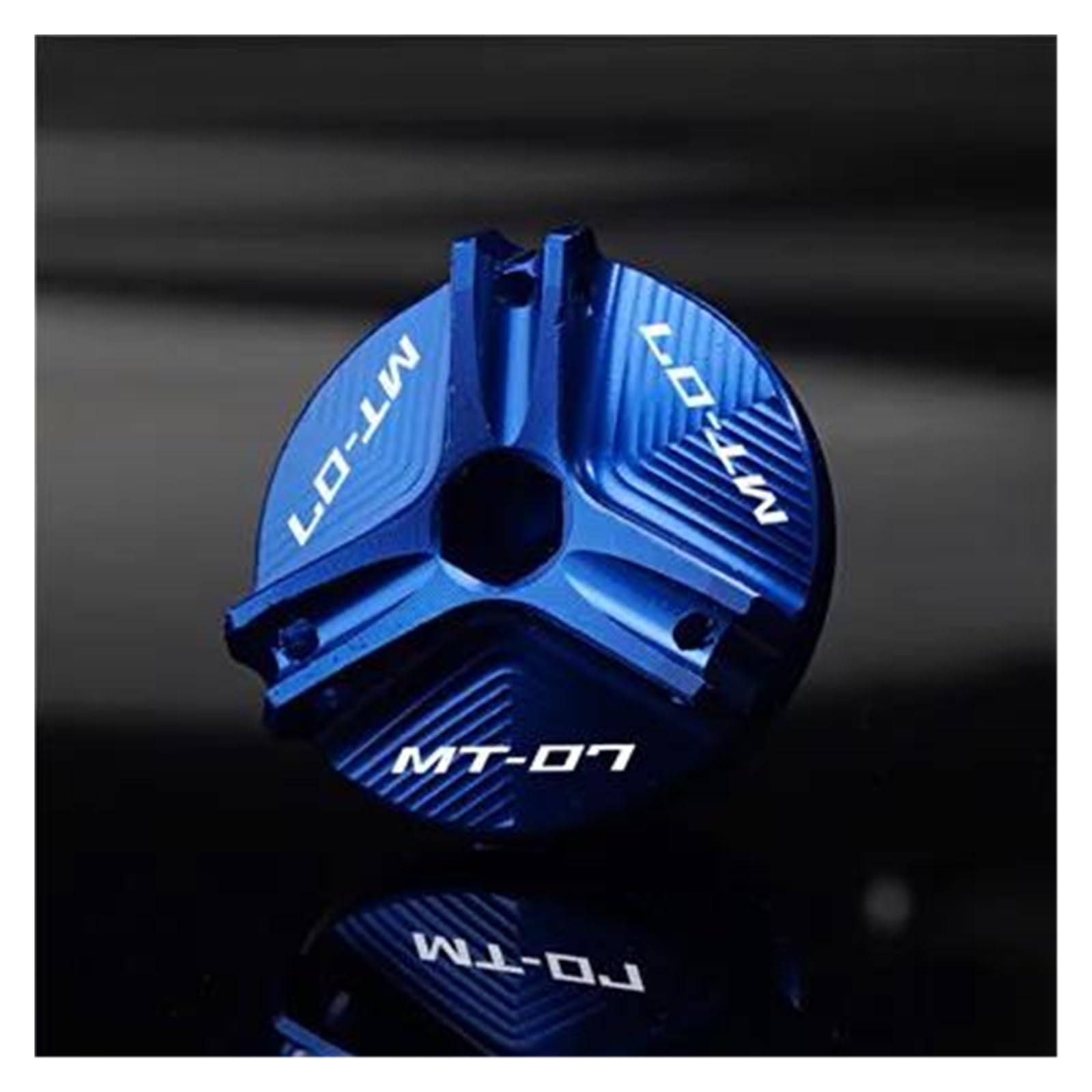 öLeinfüLlschraube Motorrad öLdeckel Für YA&MAHA MT07 MT-07 FZ07 MT 07 TRACER 2014–2023 MT-07 Motorrad Motoröl-Einfülldeckel(Farbe:Blau) von HUIWOR
