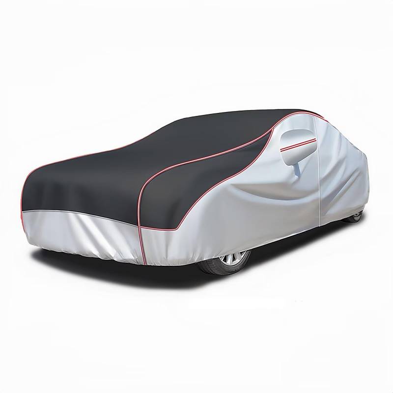 Hagelschutz-Autoabdeckung für Acura TLIV (2008-2014), Plus Baumwolle Outdoor/Indoor Schnee, Regen, Wind, UV Universeller Schutz Oxford-Stoff Mit Reißverschluss 4-Jahreszeiten-Plane von HUIYAN