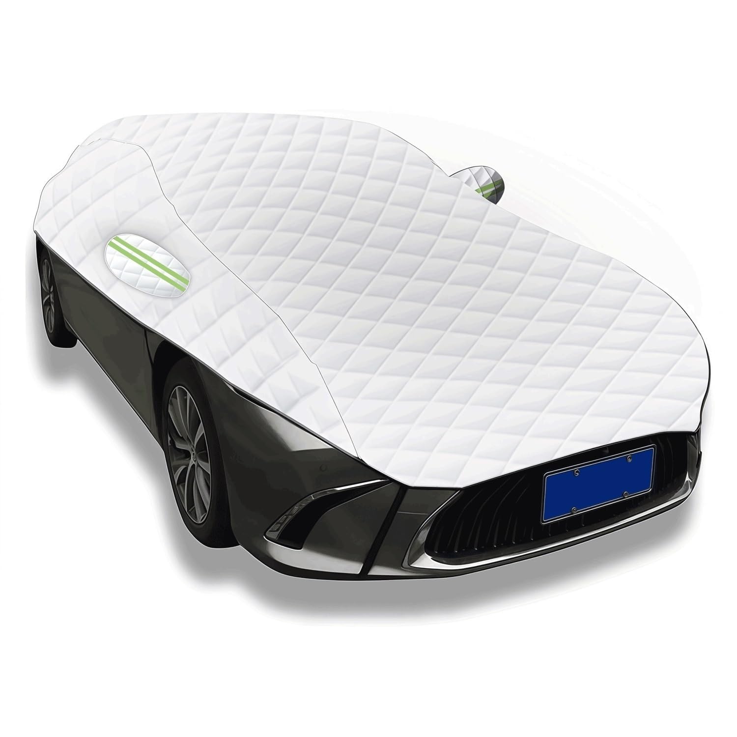 Halbgarage für Jaguar F-Type, Windschutzscheibe Hagelschutzdecke Kratzfest Atmungsaktiv UV-Schutz Mit winddichtem Seil Outdoor-Schutzhülle Halbgarage für Jaguar F-Type, Windschutzscheibe Hagelschutzdecke Kratzfest Atmungsaktiv UV-Schutz Mit winddichtem Seil Outdoor-Schutzhülle von HUIYAN