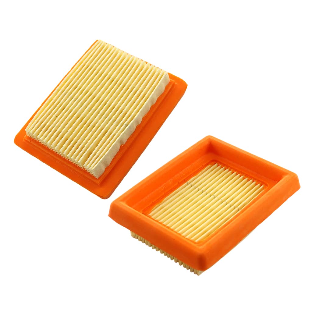 HURI 2x Luftfilter passend für Stihl FS120 FS200 FS250 FS300 FS350 FS400 FS450 BT120 BT120C FR350 FR450# 4134 1410 300 von HURI