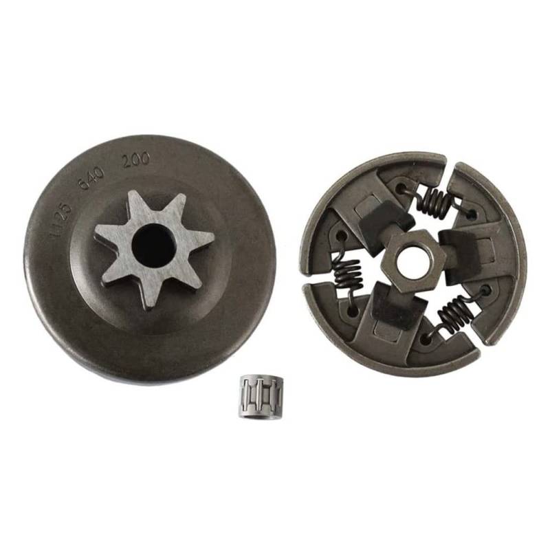 HURI 3/8" 7Z Kupplungstrommel Kettenrad Kupplung Nadellager für STIHL 029 039 MS 290 MS 310 MS 390 Ersetzt 1125 640 2000, 1125 160 2002 von HURI