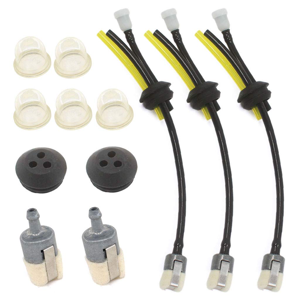 HURI 3x Benzinfilter mit Benzinschlauch Primer Bulb passend für Matrix BMS 900-4 Benzin Motorsense HURI 3x Benzinfilter mit Benzinschlauch Primer Bulb passend für Matrix BMS 900-4 Benzin Motorsense von HURI
