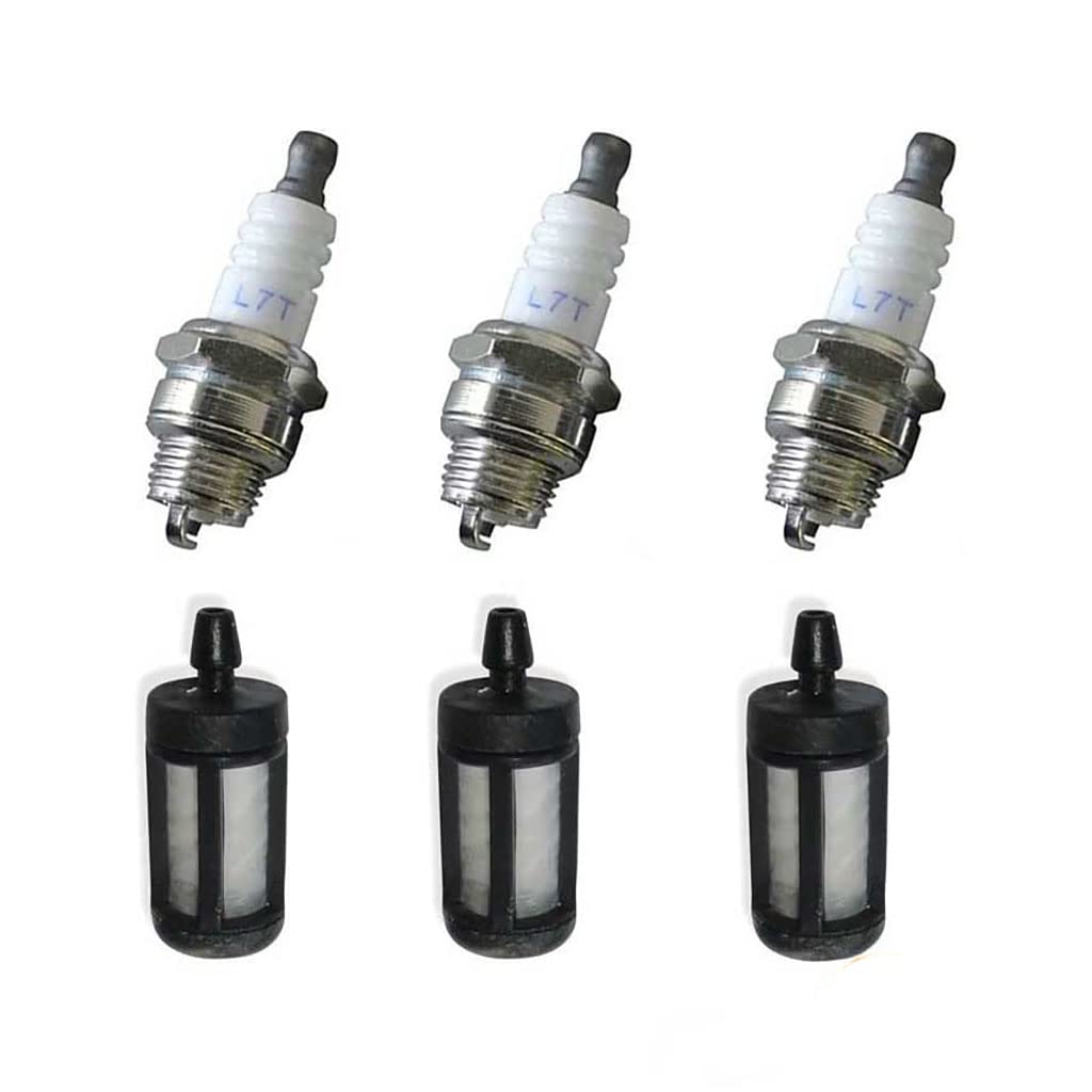 HURI 3x Zündkerze Benzinfilter für Stihl MS170 MS180 MS190 MS191 MS200 MS210 MS230 MS240 MS250 MS260 MS290 MS310 MS341 MS361 MS311 MS340 MS360 MS390 MS440 MS460 MS461 MS640 MS650 MS660 Motorsäge HURI 3x Zündkerze Benzinfilter für Stihl MS170 MS180 MS190 MS191 MS200 MS210 MS230 MS240 MS250 MS260 MS290 MS310 MS341 MS361 MS311 MS340 MS360 MS390 MS440 MS460 MS461 MS640 MS650 MS660 Motorsäge von HURI