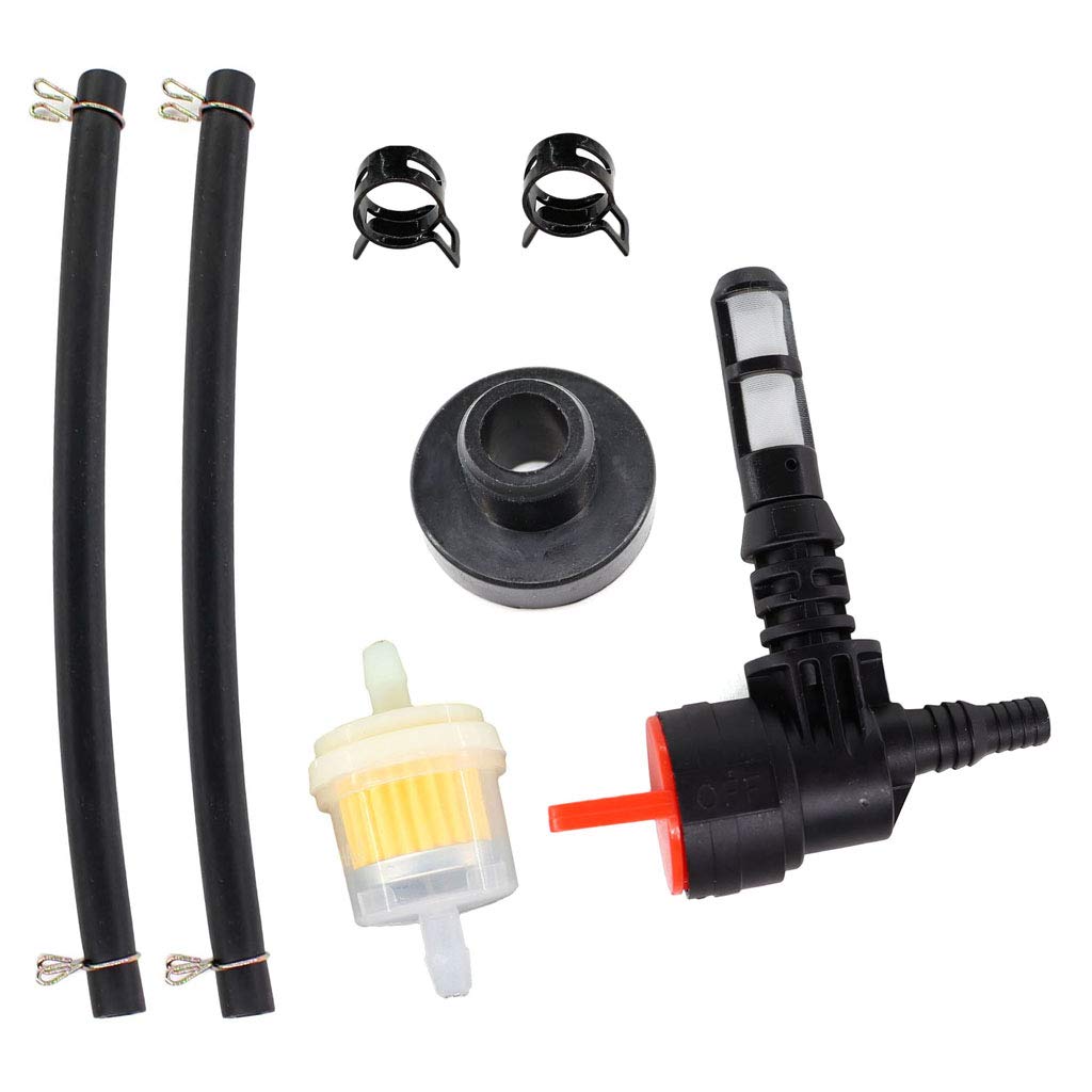 HURI Benzinhahn Kraftstoffhahn Kraftstoff Absperrventil & Benzinfilter Benzinschlauch für Briggs & Stratton 192980GS 80270GS 208961 78299 78299GS 80270 2500 2700 2900 Generator Teile HURI Benzinhahn Kraftstoffhahn Kraftstoff Absperrventil & Benzinfilter Benzinschlauch für Briggs & Stratton 192980GS 80270GS 208961 78299 78299GS 80270 2500 2700 2900 Generator Teile von HURI