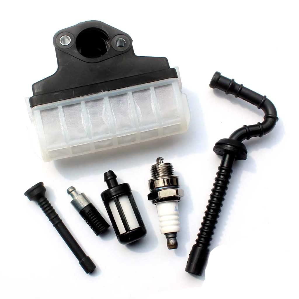 HURI Luftfilter + Zündkerze + Benzin Öl Schlauch Filter für Stihl 021 023 025 MS210 MS230 MS250 Motorsägen HURI Luftfilter + Zündkerze + Benzin Öl Schlauch Filter für Stihl 021 023 025 MS210 MS230 MS250 Motorsägen von HURI