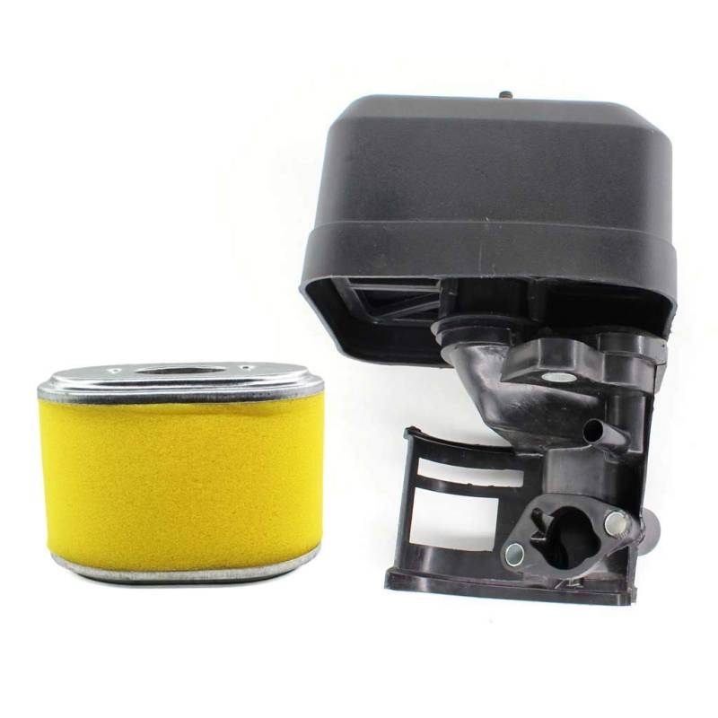 HURI Luftfiltergehäuse Luftfilter Versammlung Ölbad Für Honda GX140 GX160 GX200 5.5HP 6.5HP 4-takt Motor Sauberer Vollständigen Pumpe Tiller Züchter Munter von HURI