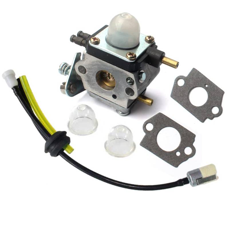 HURI Vergaser Benzinschlauch Gummitülle Satz für ZAMA C1U-K54A for Mantis Tiller 7222 SV-4B Echo 12520013123 2 Cycle Stroke von HURI