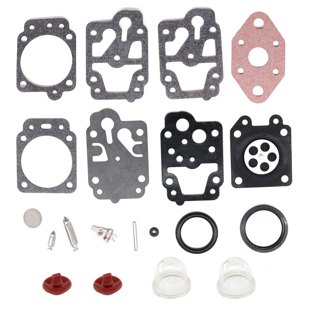 HURI Vergaser Membran Reparatursatz Primer Rückschlagventil für Timbertech MS52-2TL Motorsense HURI Vergaser Membran Reparatursatz Primer Rückschlagventil für Timbertech MS52-2TL Motorsense von HURI