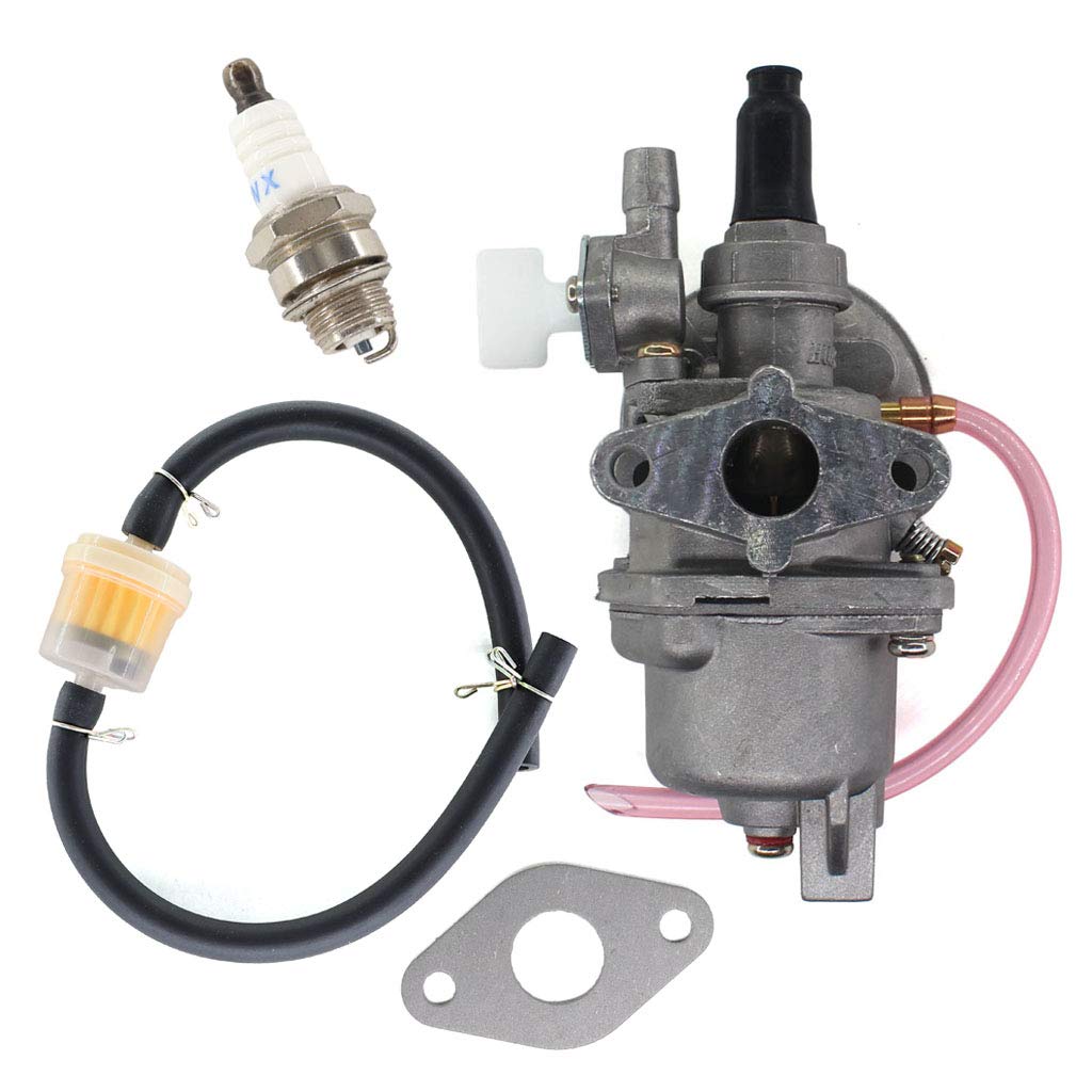 HURI Vergaser mit Benzinfilter Benzinschlauch Zündkerze für 2 Takt 47ccm 49ccm Pocketbike Pocket Quad Benzinhahn Pocket HURI Vergaser mit Benzinfilter Benzinschlauch Zündkerze für 2 Takt 47ccm 49ccm Pocketbike Pocket Quad Benzinhahn Pocket von HURI