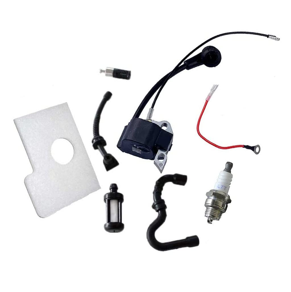 HURI Zündung Zündmodul Zündspule Luftfilter und Zündkerze für STIHL 017 018 MS 170 MS 180 Motorsäge 1130 400 1302 HURI Zündung Zündmodul Zündspule Luftfilter und Zündkerze für STIHL 017 018 MS 170 MS 180 Motorsäge 1130 400 1302 von HURI