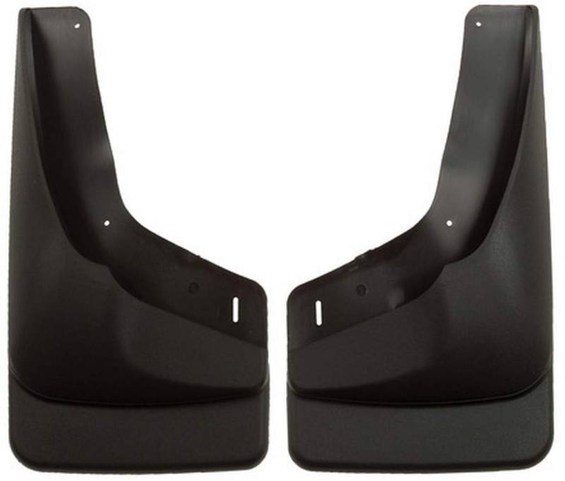 HUSKY LINERS 56211 Passend 1500, 1999–07 Chevrolet Silverado/GMC Sierra 2500/3500 – mit OEM-Fenderflügeln, schwarz, Custom Front Mud Guards von HUSKY LINERS