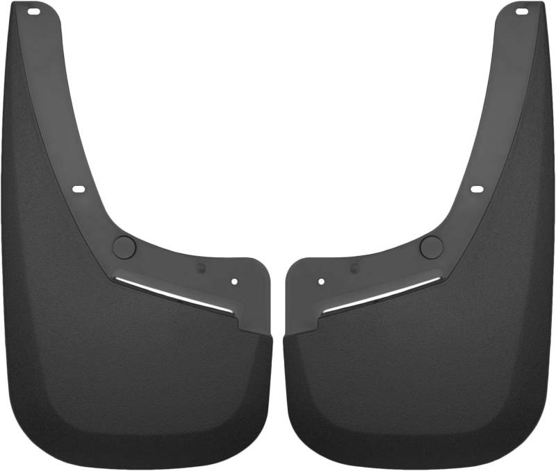 HUSKY LINERS 56791 Passend 13 1500, 2007–14 Chevrolet Silverado 2500/3500, schwarz, Custom Front Mud Guards von HUSKY LINERS