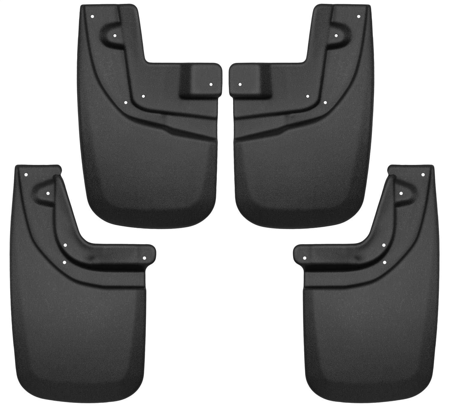 HUSKY LINERS 56936 Passend für Toyota Tacoma 2005–15 Kotflügelverbreiterungen und OEM-Schutzblechen, schwarz, Custom Front and Rear Mud Guard Set, Set of 4 HUSKY LINERS 56936 Passend für Toyota Tacoma 2005–15 Kotflügelverbreiterungen und OEM-Schutzblechen, schwarz, Custom Front and Rear Mud Guard Set, Set of 4 von HUSKY LINERS