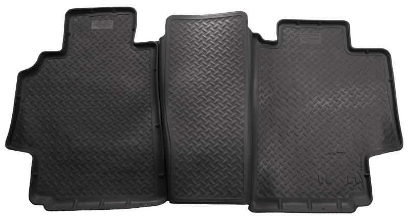 HUSKY LINERS 61711 Passend 01 1500, 1998–02 Dodge Ram 2500/3500 Quad Cab, schwarz, Classic Style 2nd Seat Floor Mat von HUSKY LINERS
