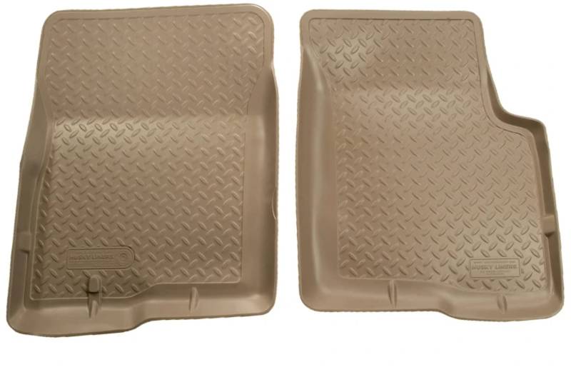 HUSKY LINERS Classic Style Serie | Bodeneinlagen vorne – Hellbraun | 35113 | passend für Toyota Tacoma Access Cab/Standard Cab 1995–2004 2 Stück von HUSKY LINERS