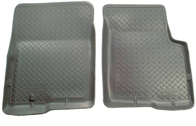 HUSKY LINERS Classic Style Serie | Bodeneinlagen vorne – grau | 35112 | passend für Toyota Tacoma Access Cab/Standard Cab 1995–2004 2 Stück von HUSKY LINERS