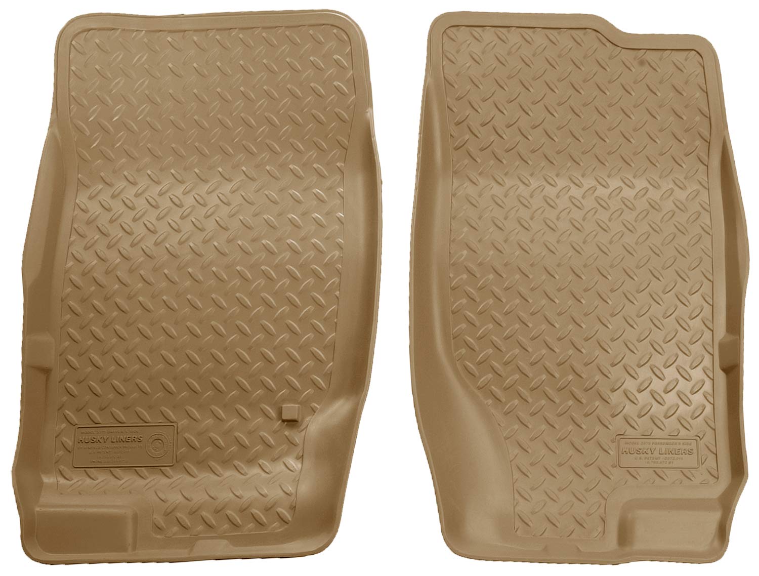 HUSKY LINERS Gummimatten Auto, Passend für Ford Explorer, 2002-10 Mercury Mountaineer Classic Style Fußmatten vorne 2002-10 HUSKY LINERS Gummimatten Auto, Passend für Ford Explorer, 2002-10 Mercury Mountaineer Classic Style Fußmatten vorne 2002-10 von HUSKY LINERS