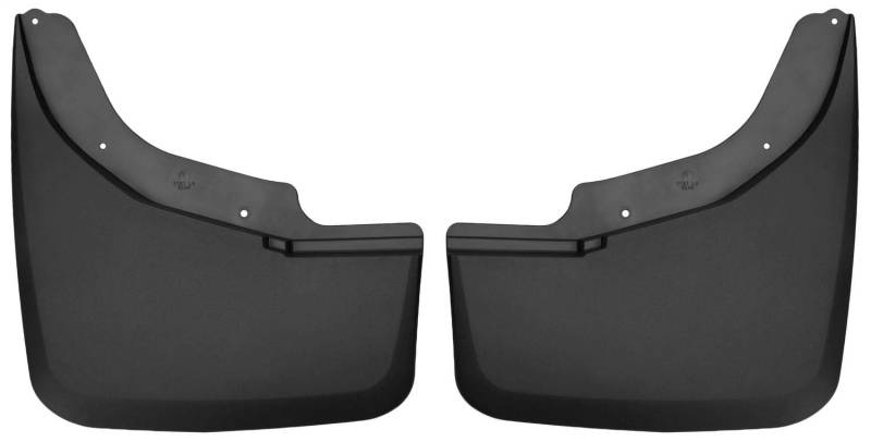 HUSKY LINERS Mud Guards | Dual Rear Mud Guards - Black | 57871 | Fits 2015–2019 Chevrolet Silverado/GMC Sierra 3500 HD w/Dual Rear Wheels 2 Pcs von HUSKY LINERS