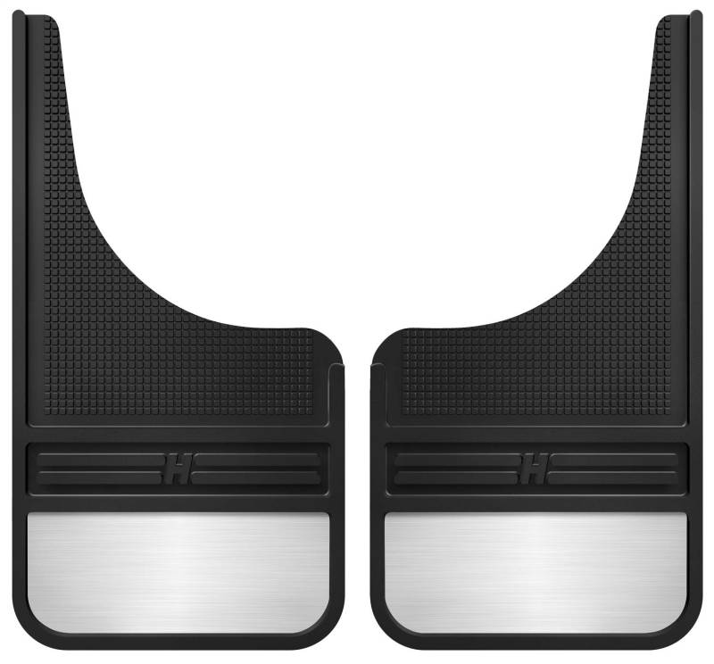 HUSKY LINERS Rubber Front Mud Flaps - 12IN w/Weight von HUSKY LINERS