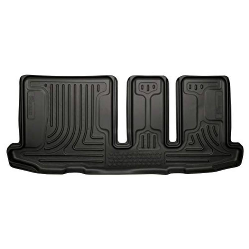 HUSKY LINERS Weatherbeater Serie | 3. Sitz Bodeneinlage – Schwarz | 19661 | passend für 2013 Infiniti JX35, 2014–2020 Infiniti QX60, 2016–2018 Infiniti QX60 Base, 2013–2020 N issan Pathfinder 1 Stück von HUSKY LINERS