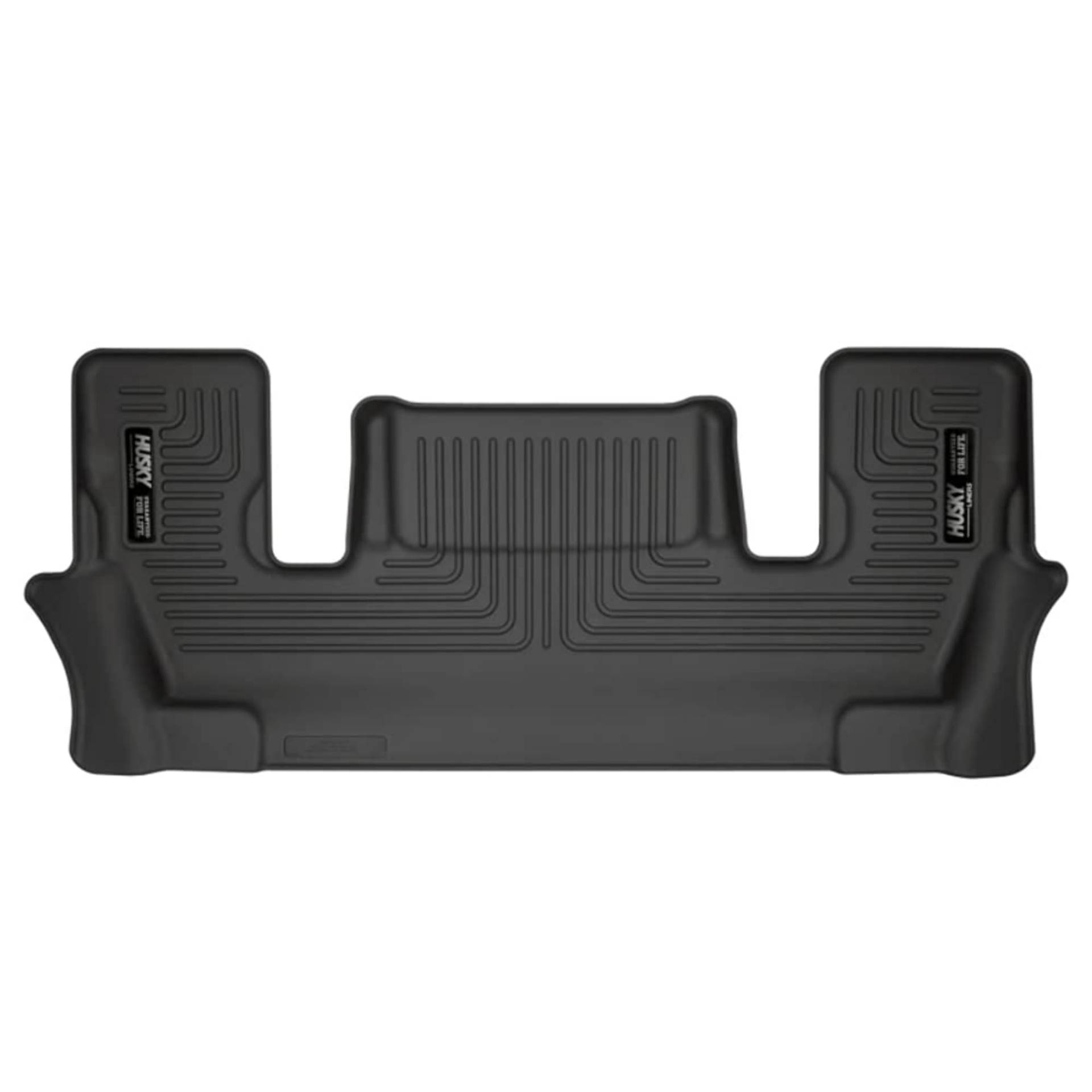 HUSKY LINERS - Weatherbeater | passend für Ford Explorer 2020–2023 (Modelle mit 2. Reihe Schalensitze, mit 2. Reihe FLR Cnsle) | dritte Reihe Liner, schwarz | 19321, 83 L x 58 cm B x 10,2 cm H von HUSKY LINERS